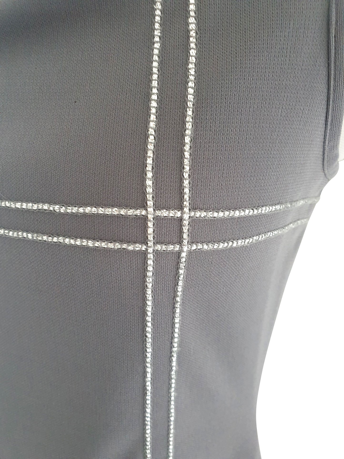 Abendkleid Grey Square