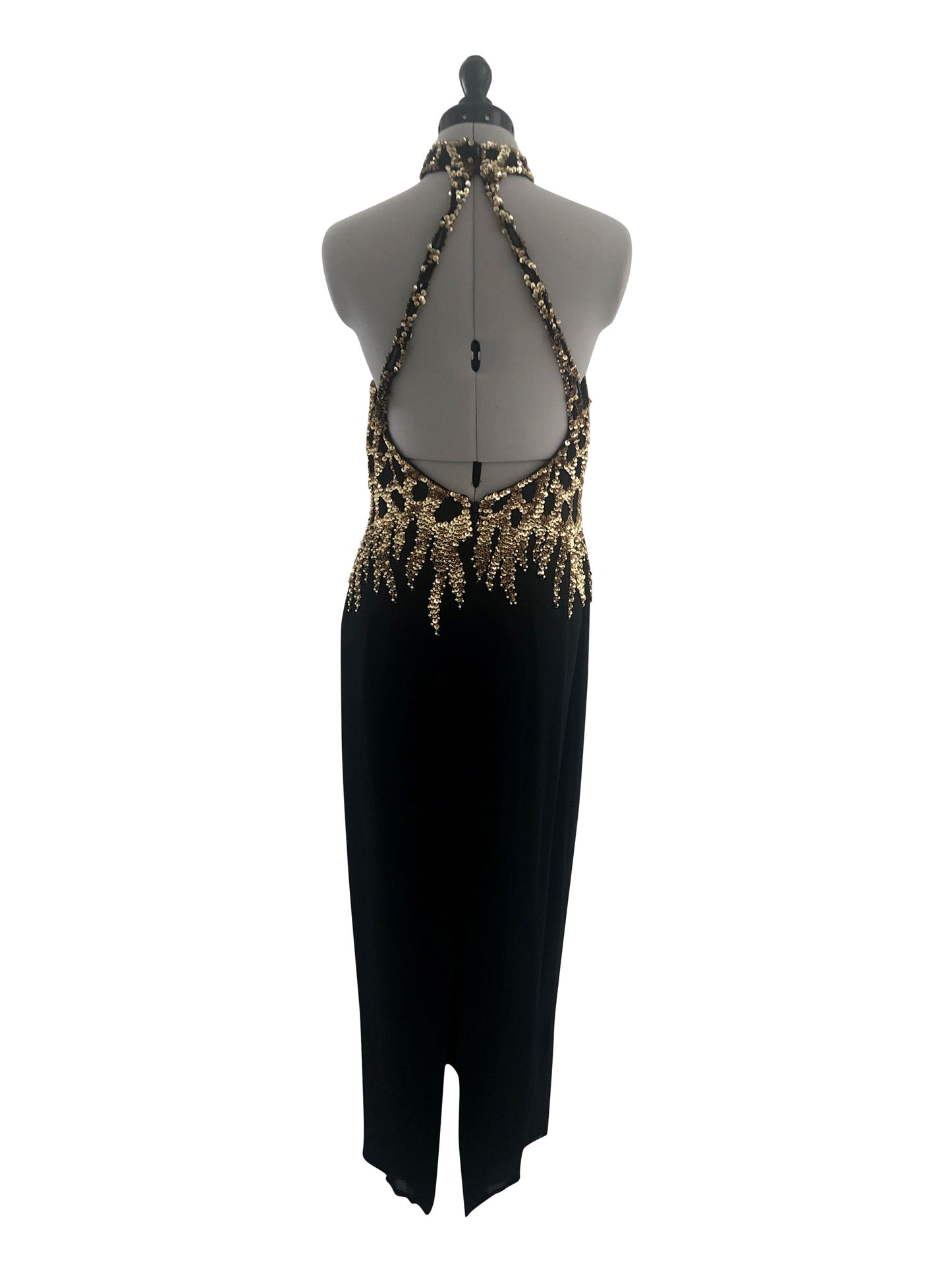 Abendkleid Goldregen