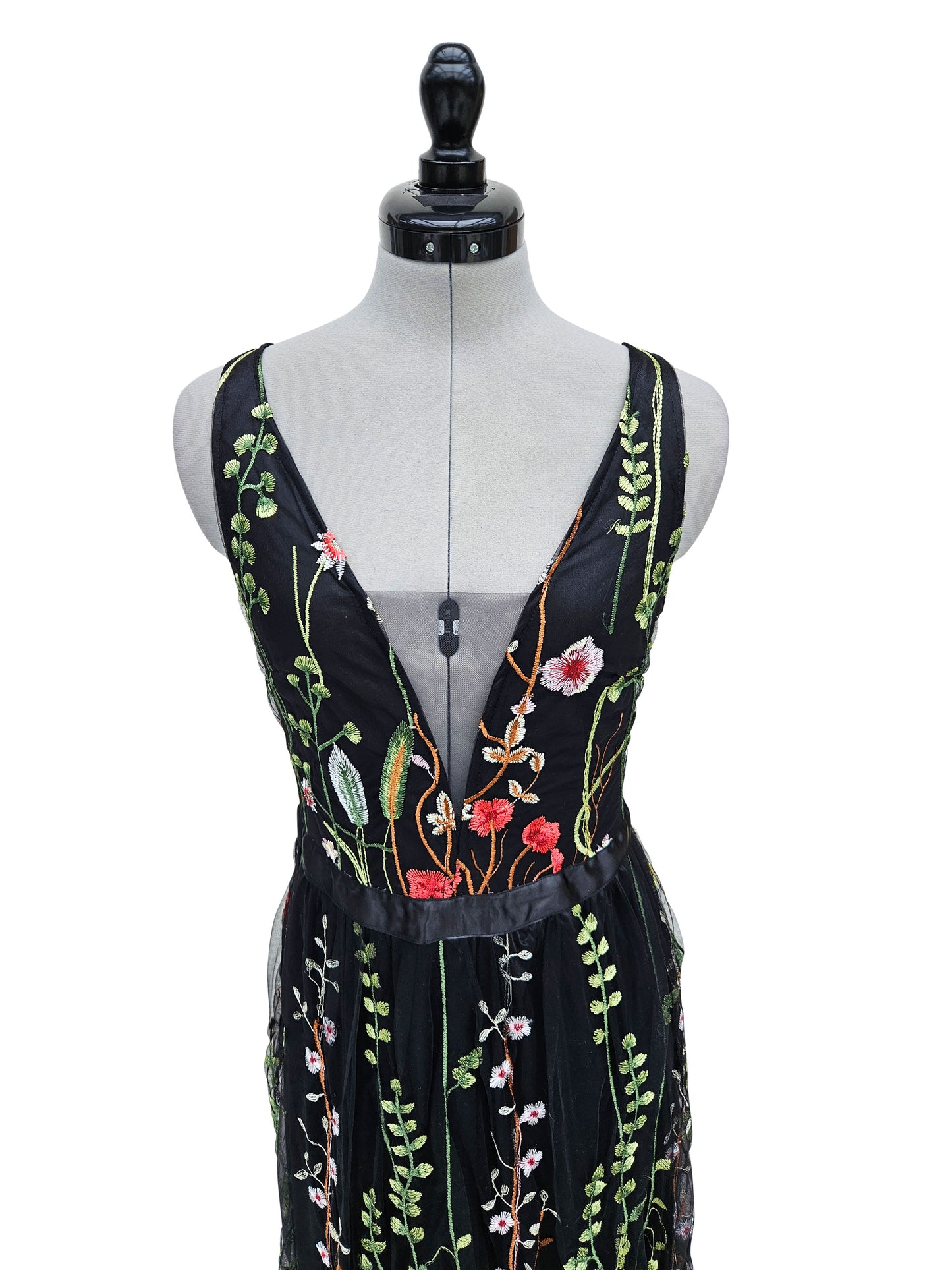 Abendkleid Flowerpower