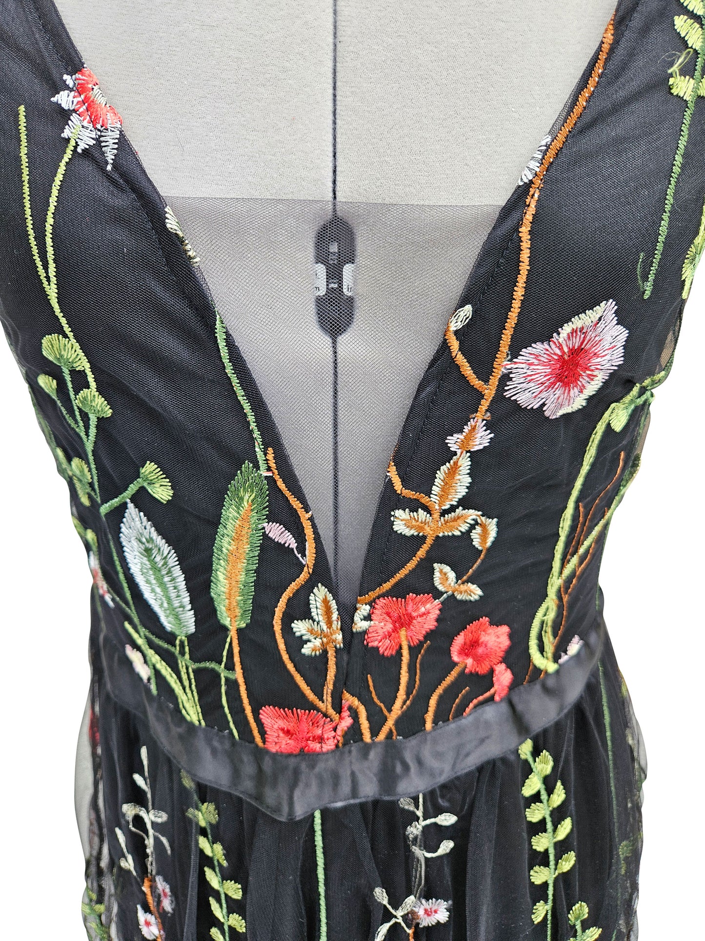 Abendkleid Flowerpower