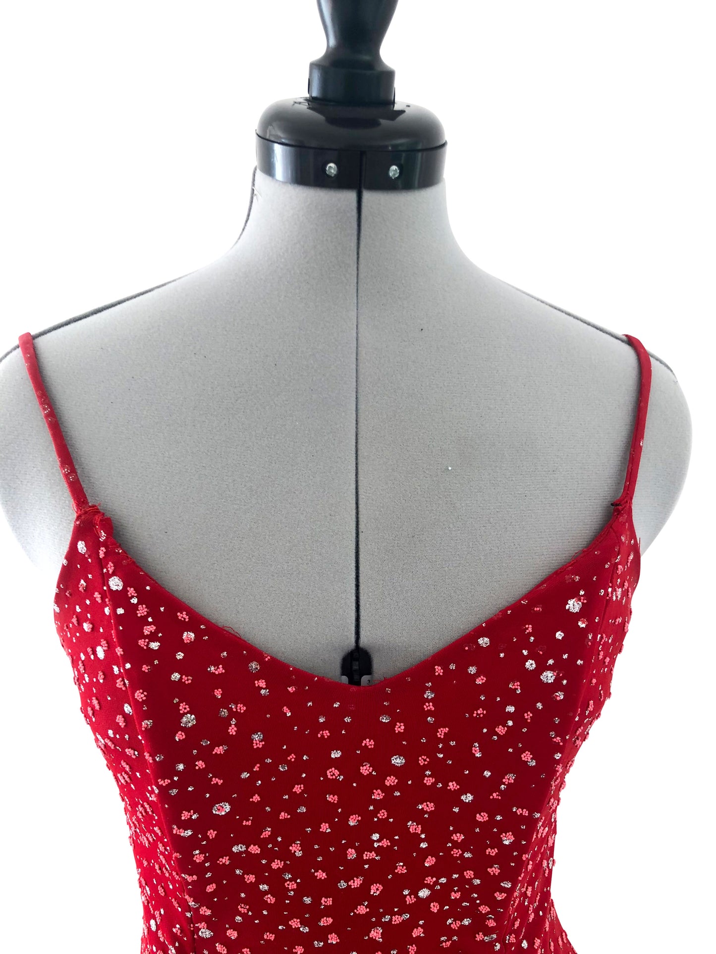 Abendkleid Red Sparkle