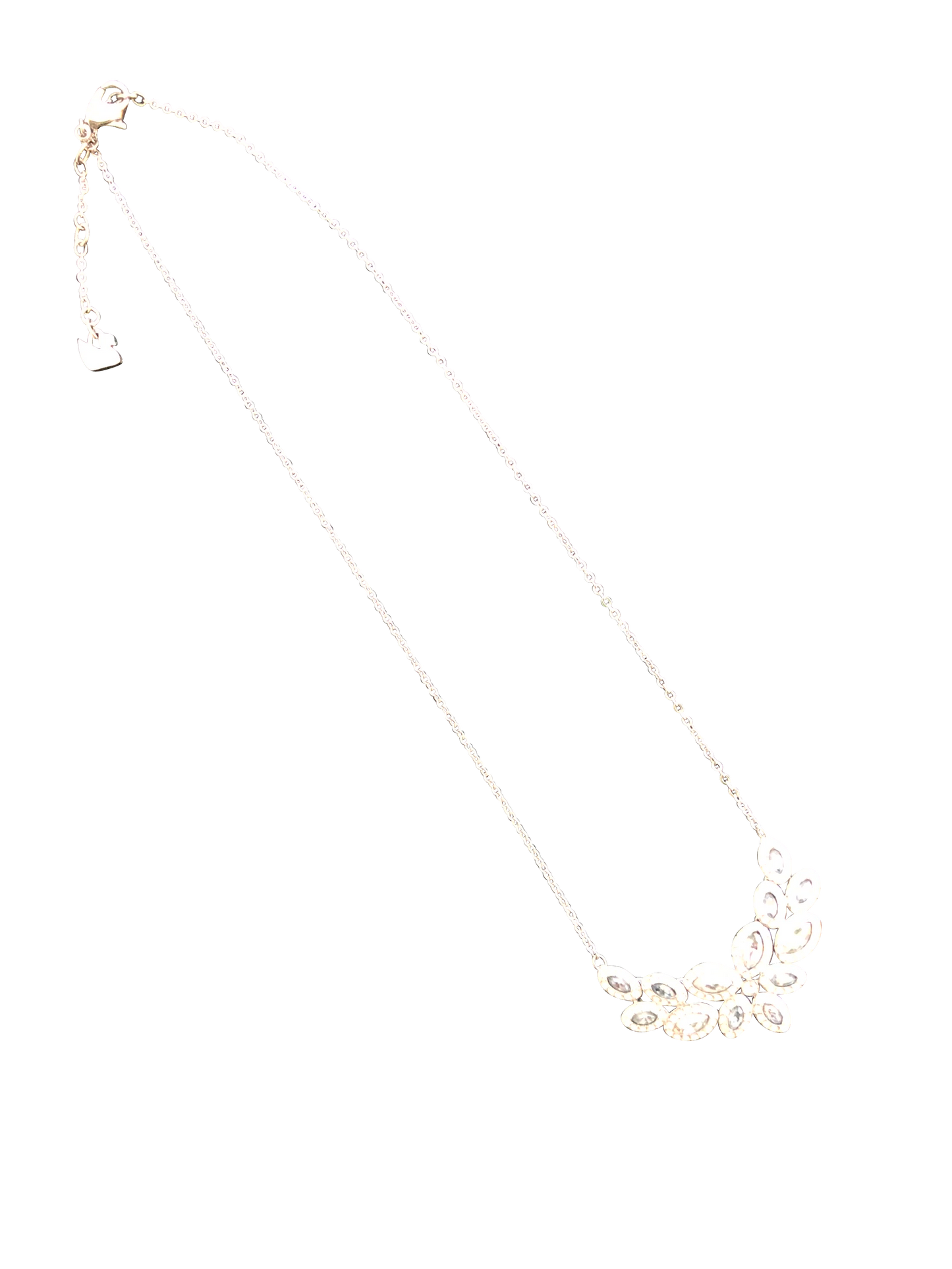 Collier Silver Flower