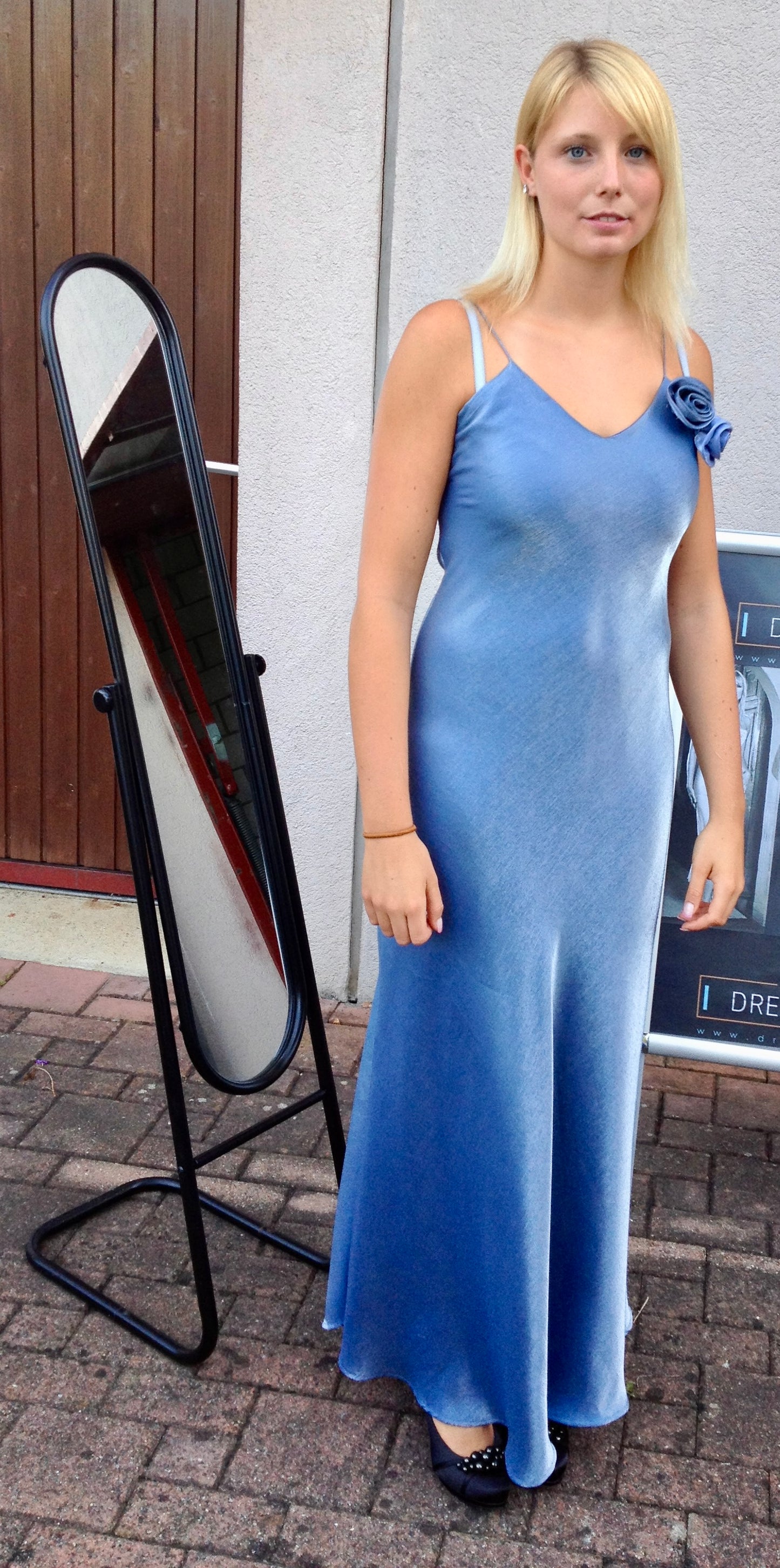 Abendkleid Lilac Flower