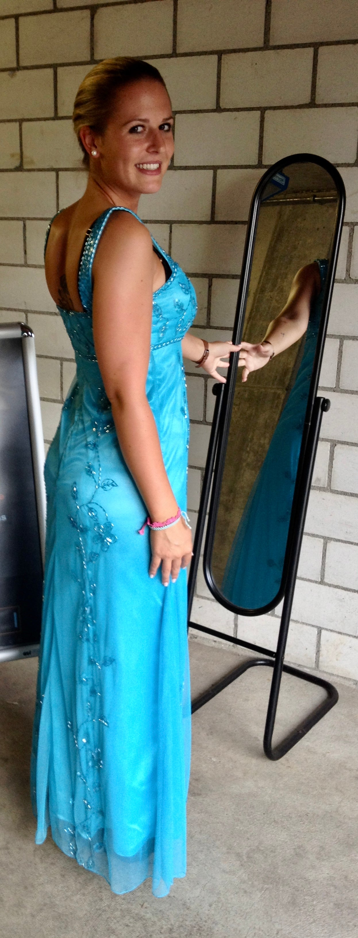 Abendkleid Oceanique