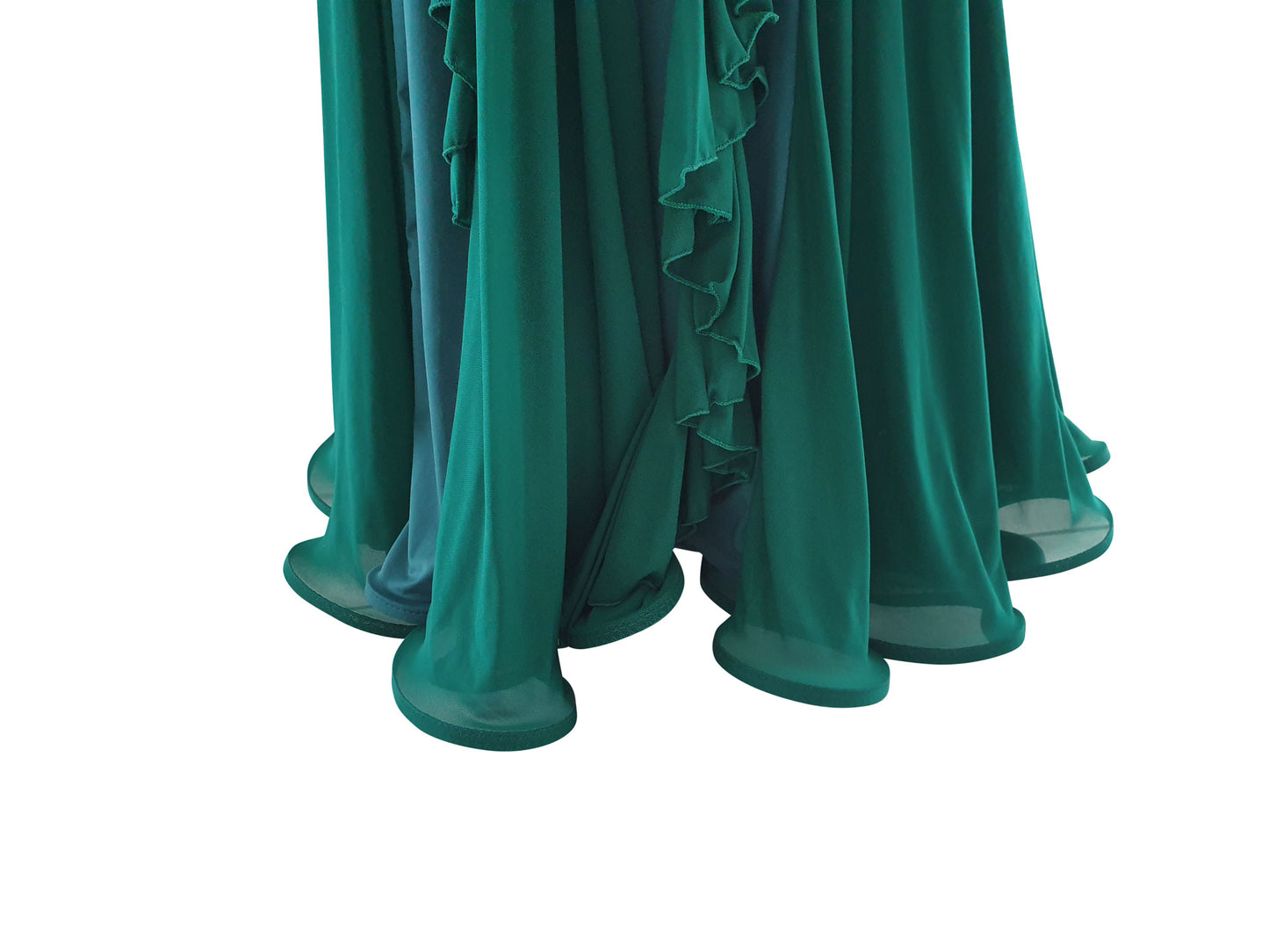 Abendkleid Green Flamenco