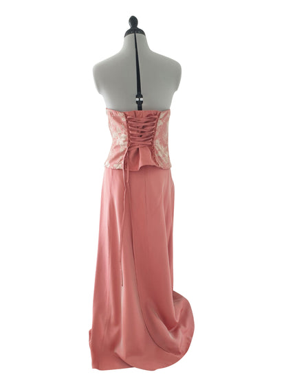 Abendkleid Peach Passion