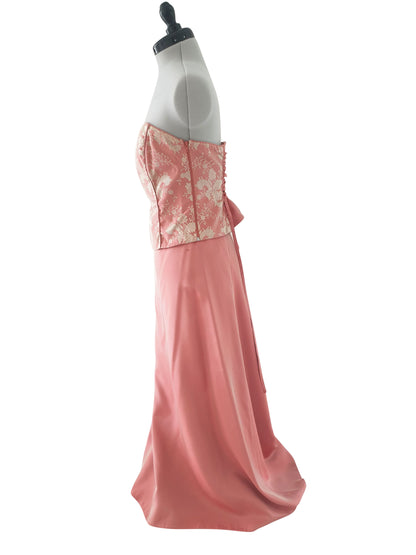 Abendkleid Peach Passion