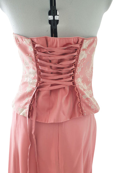 Abendkleid Peach Passion
