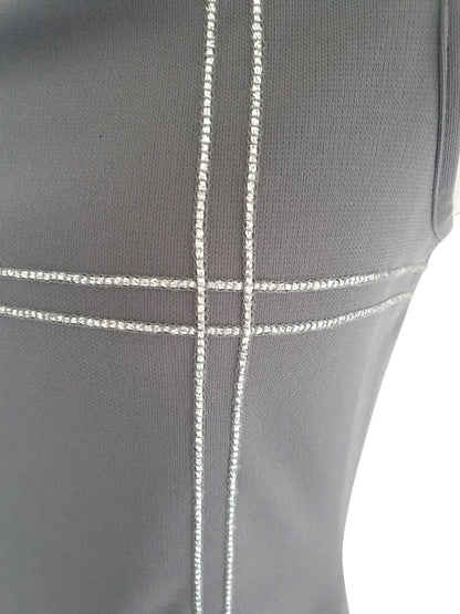 Abendkleid Grey Square