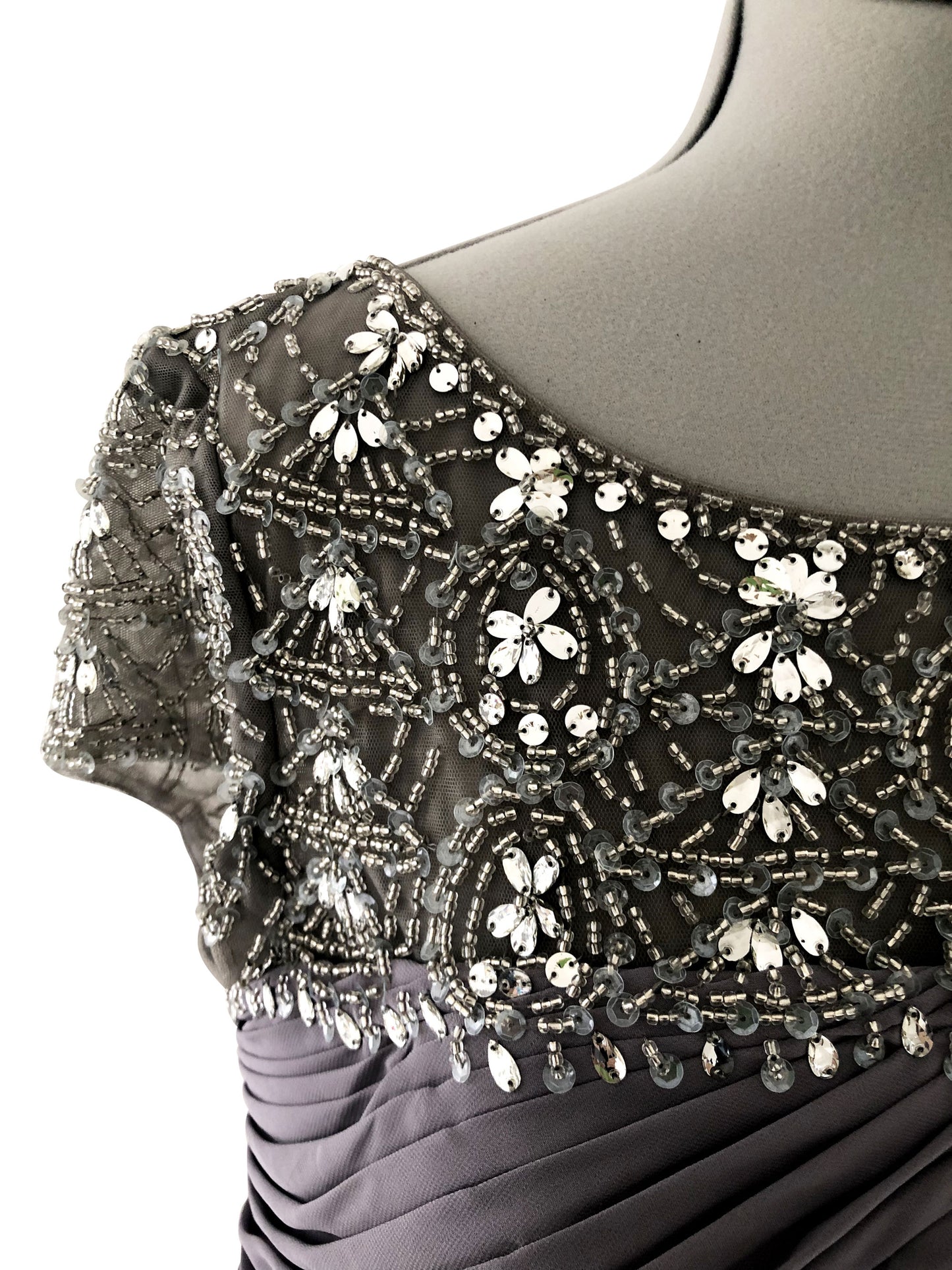 Abendkleid Schwarzes Juwel