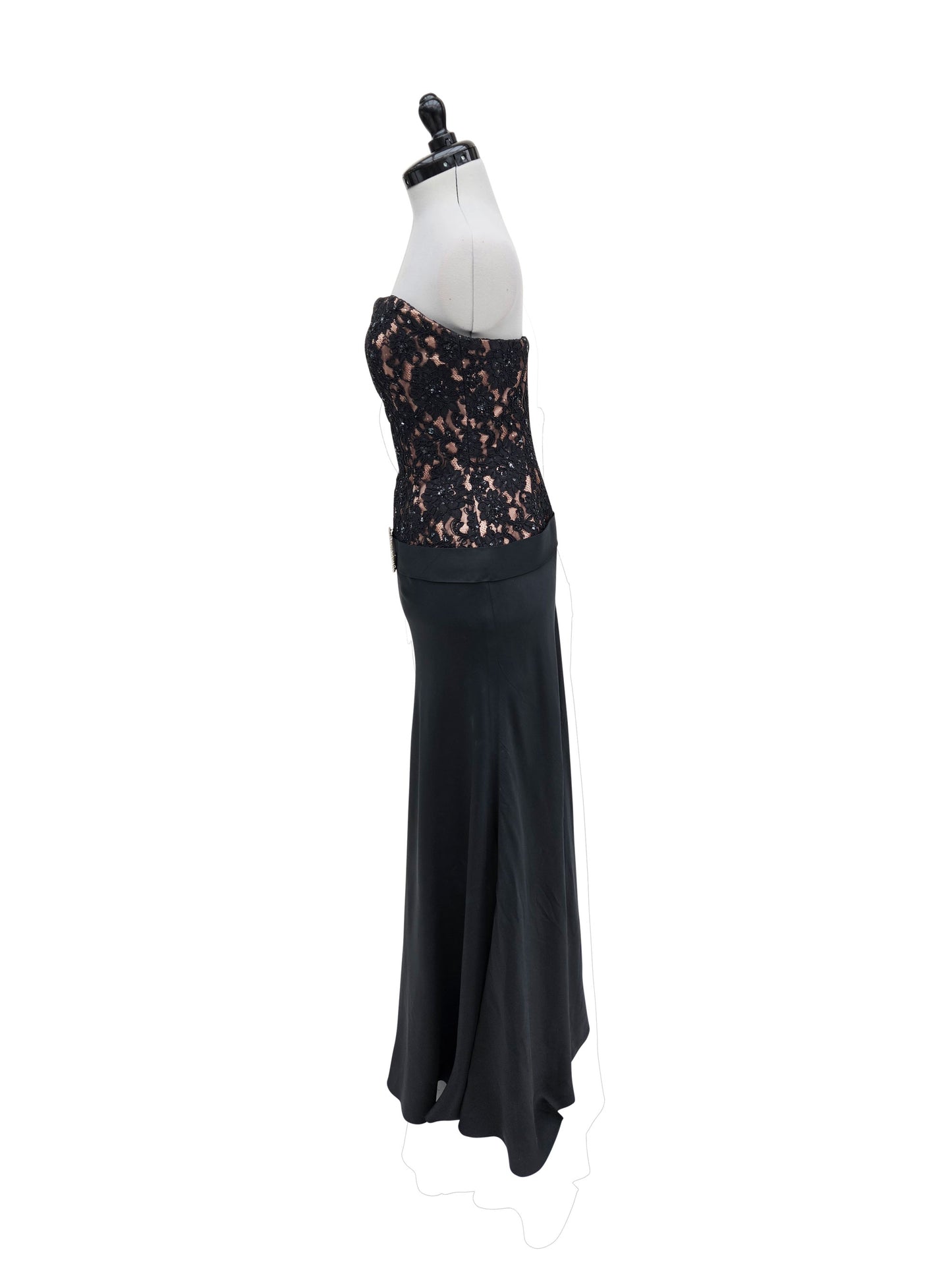 Abendkleid Belle Epoche