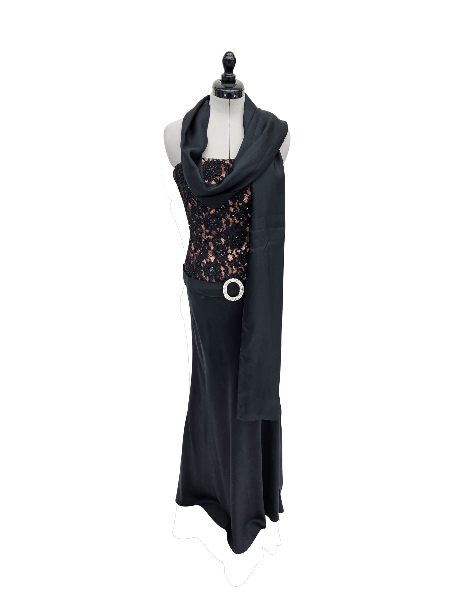 Abendkleid Belle Epoche