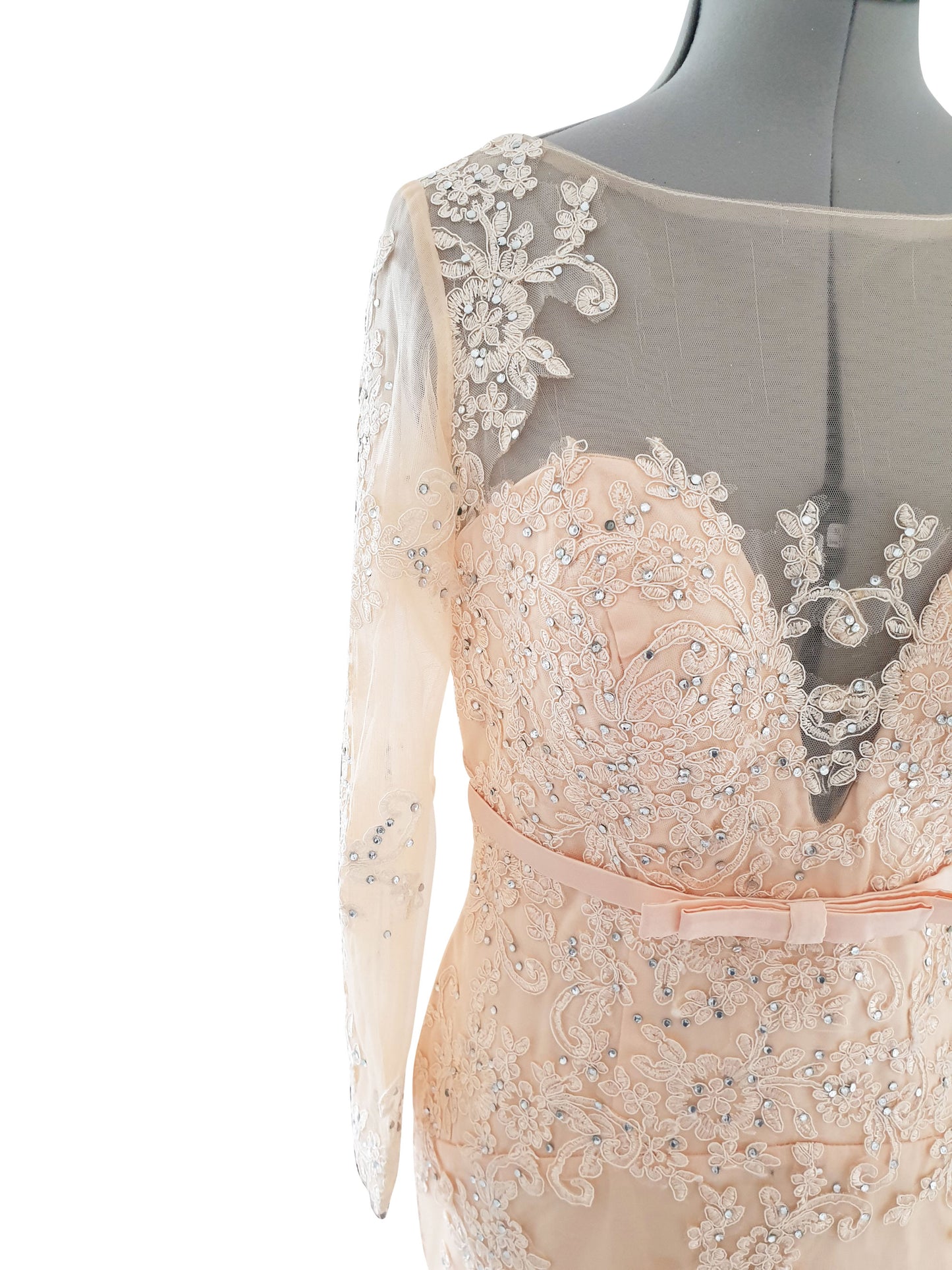 Abendkleid Schleier der Eleganz
