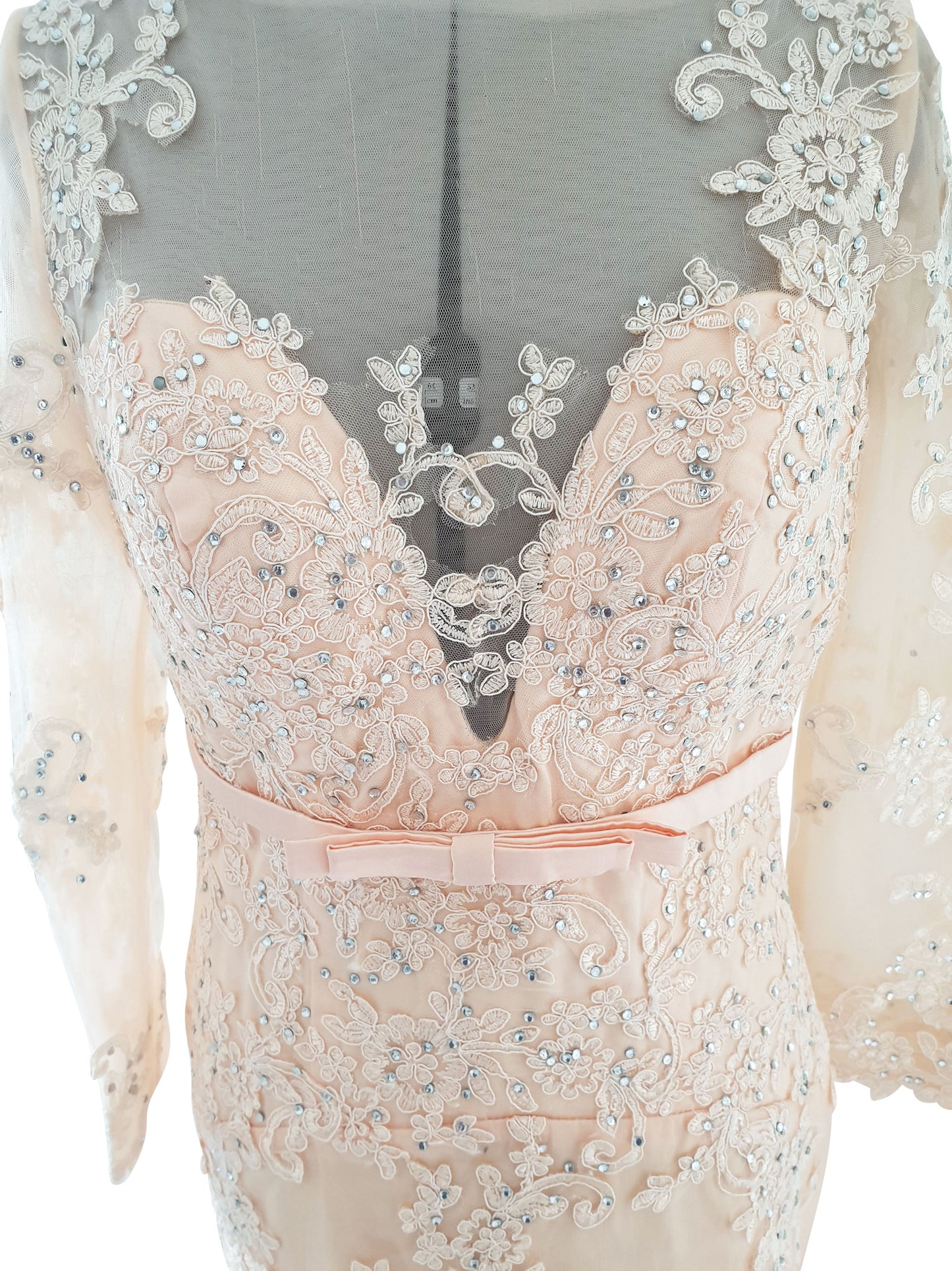 Abendkleid Schleier der Eleganz