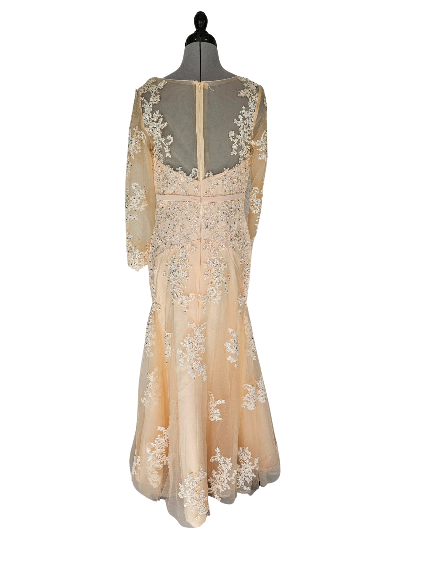 Abendkleid Schleier der Eleganz
