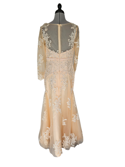 Abendkleid Schleier der Eleganz