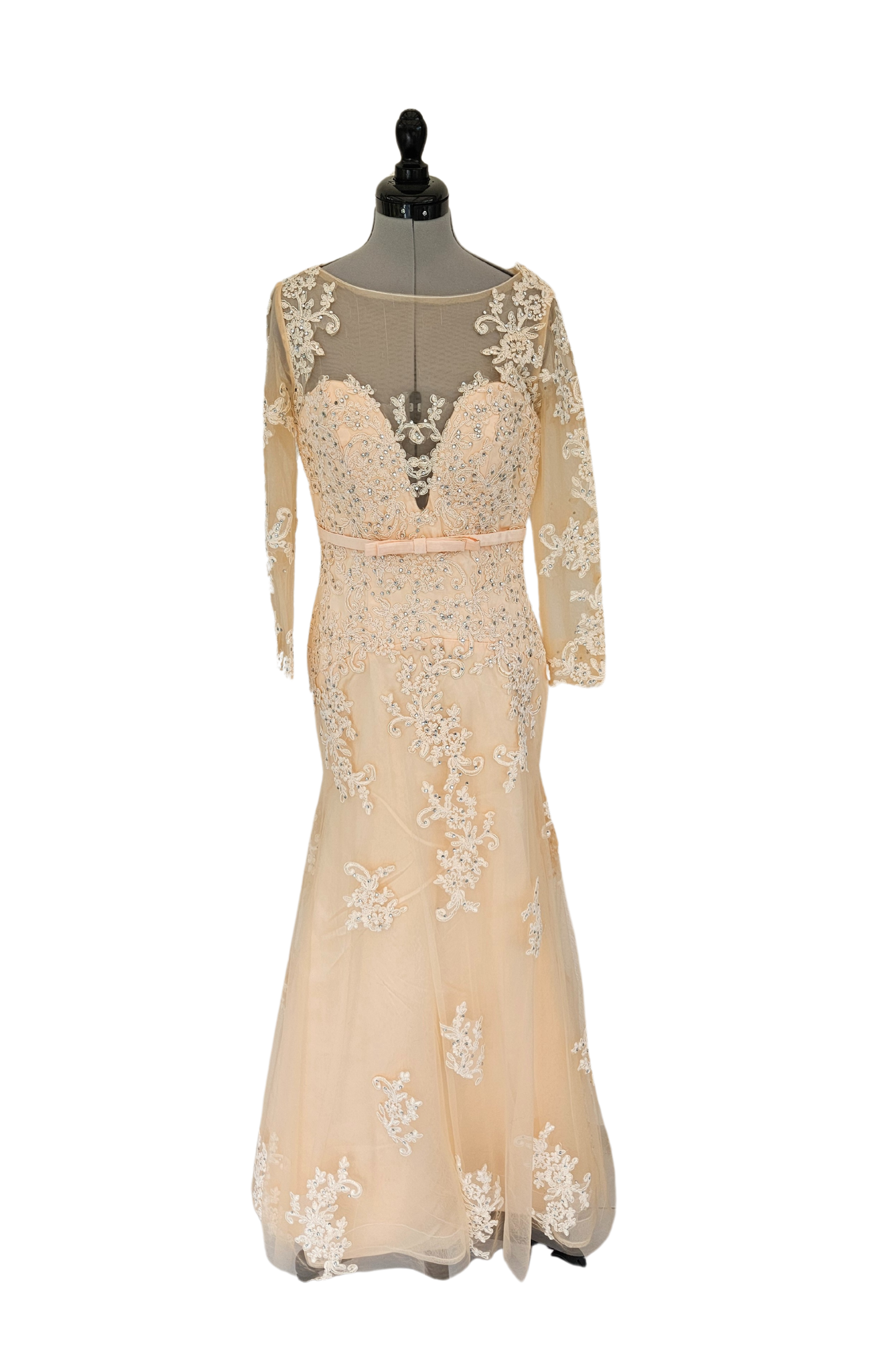 Abendkleid Schleier der Eleganz