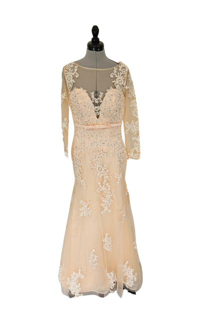 Abendkleid Schleier der Eleganz