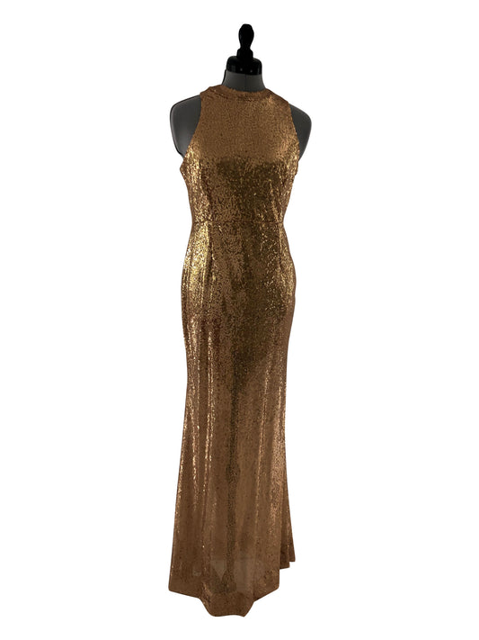 Abendkleid Goldy