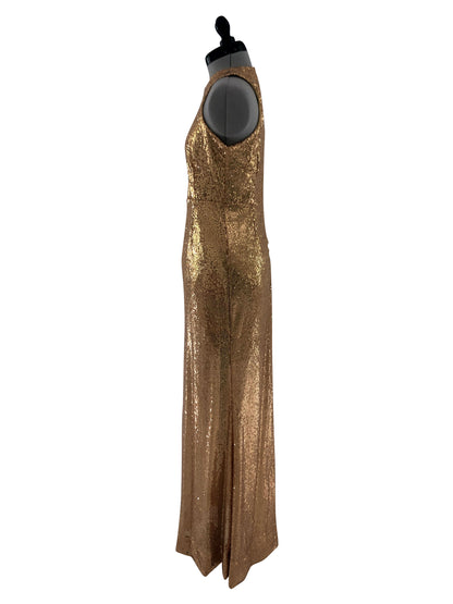 Abendkleid Goldy