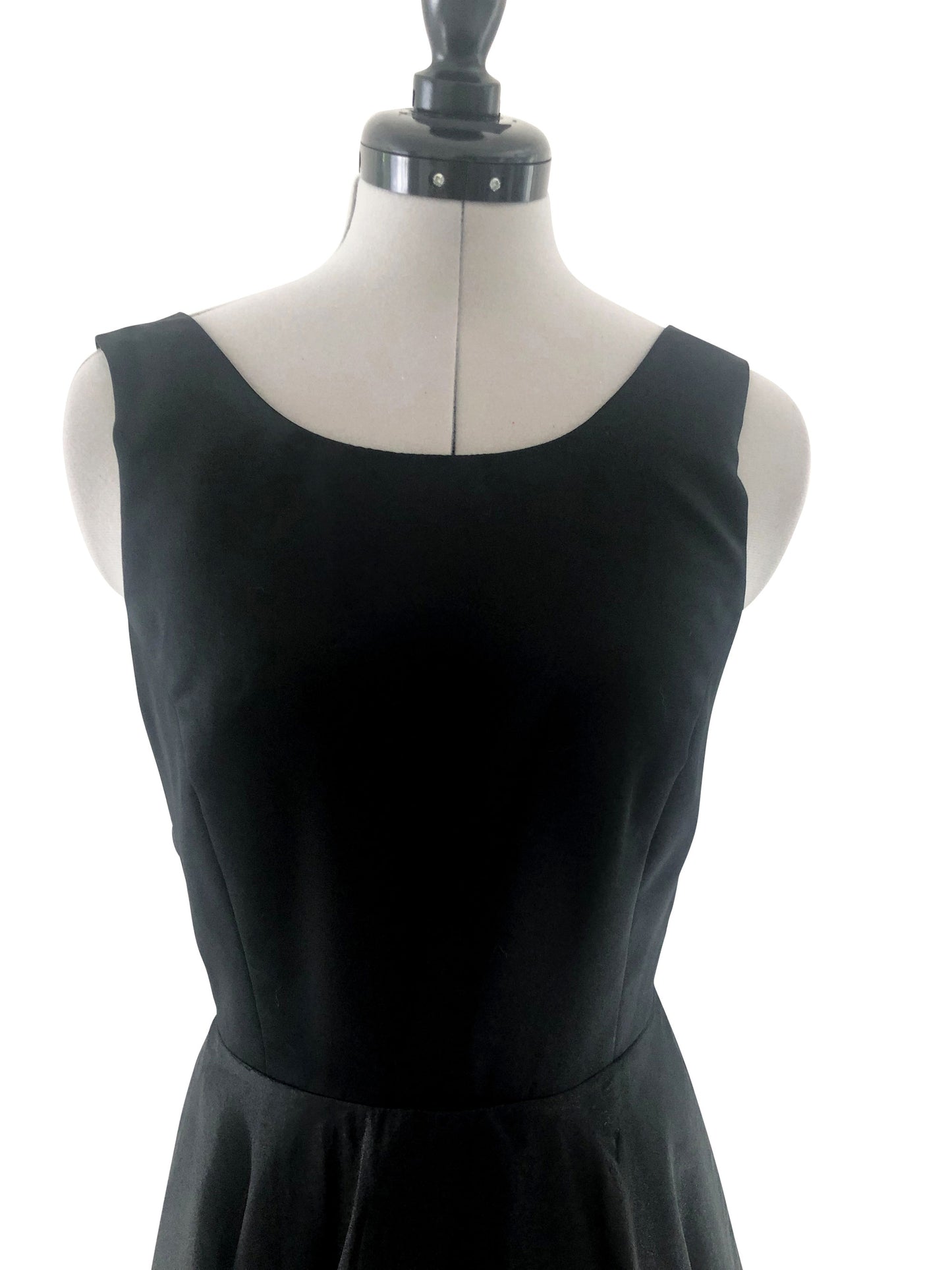 Abendkleid Schwarze Orchidee