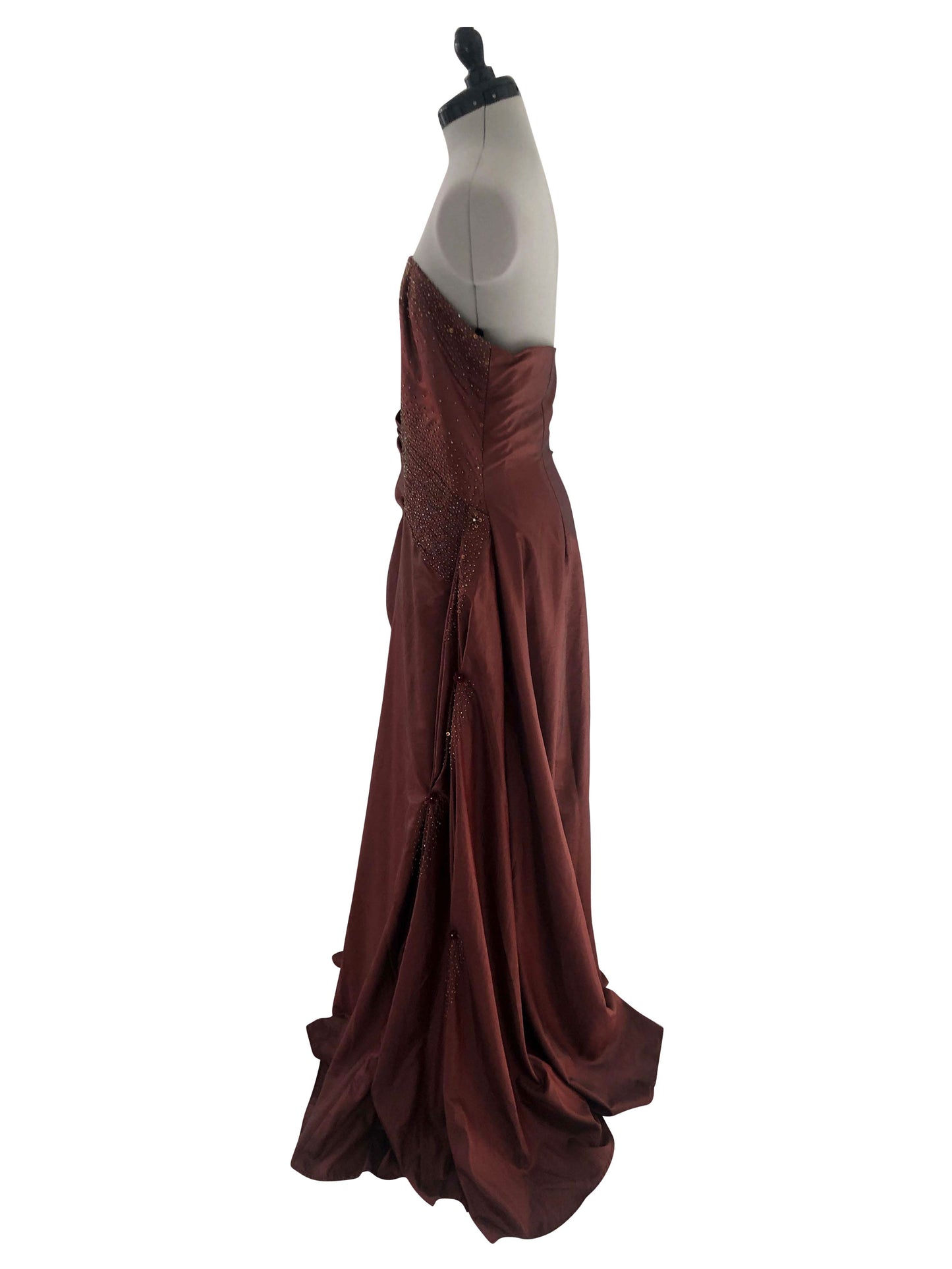 Abendkleid Rust Royale