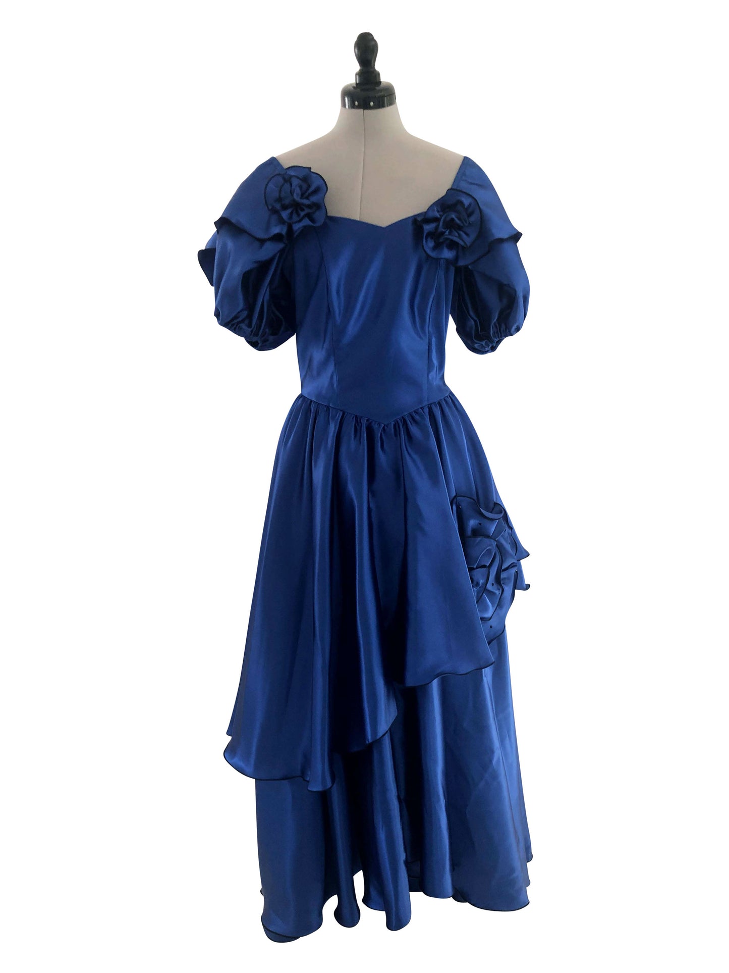 Abendkleid Indigo