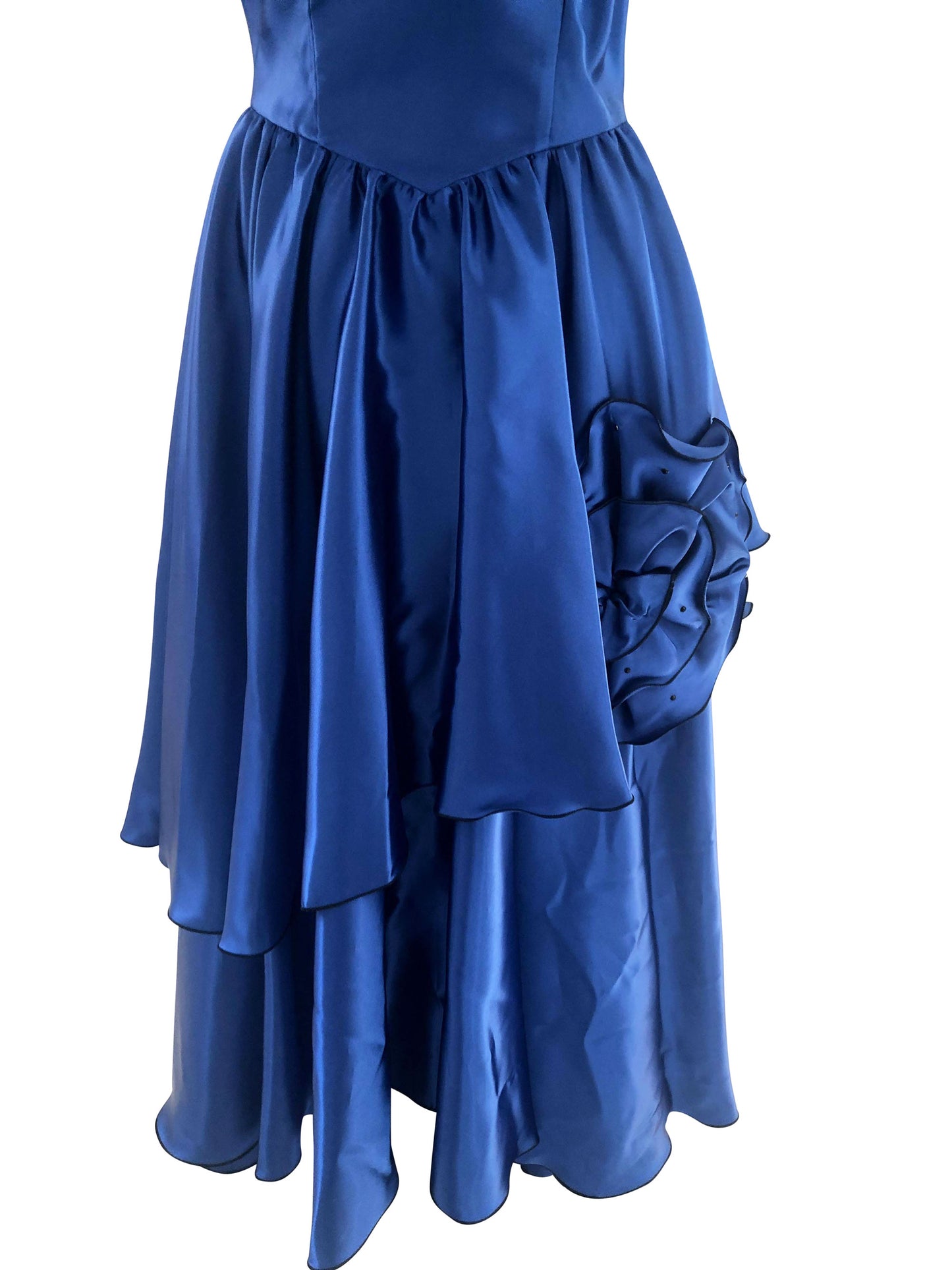 Abendkleid Indigo