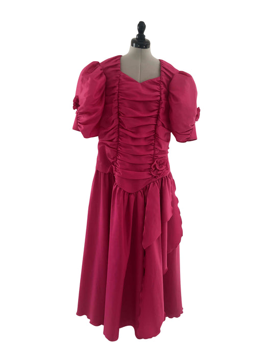 Abendkleid Fuchsia