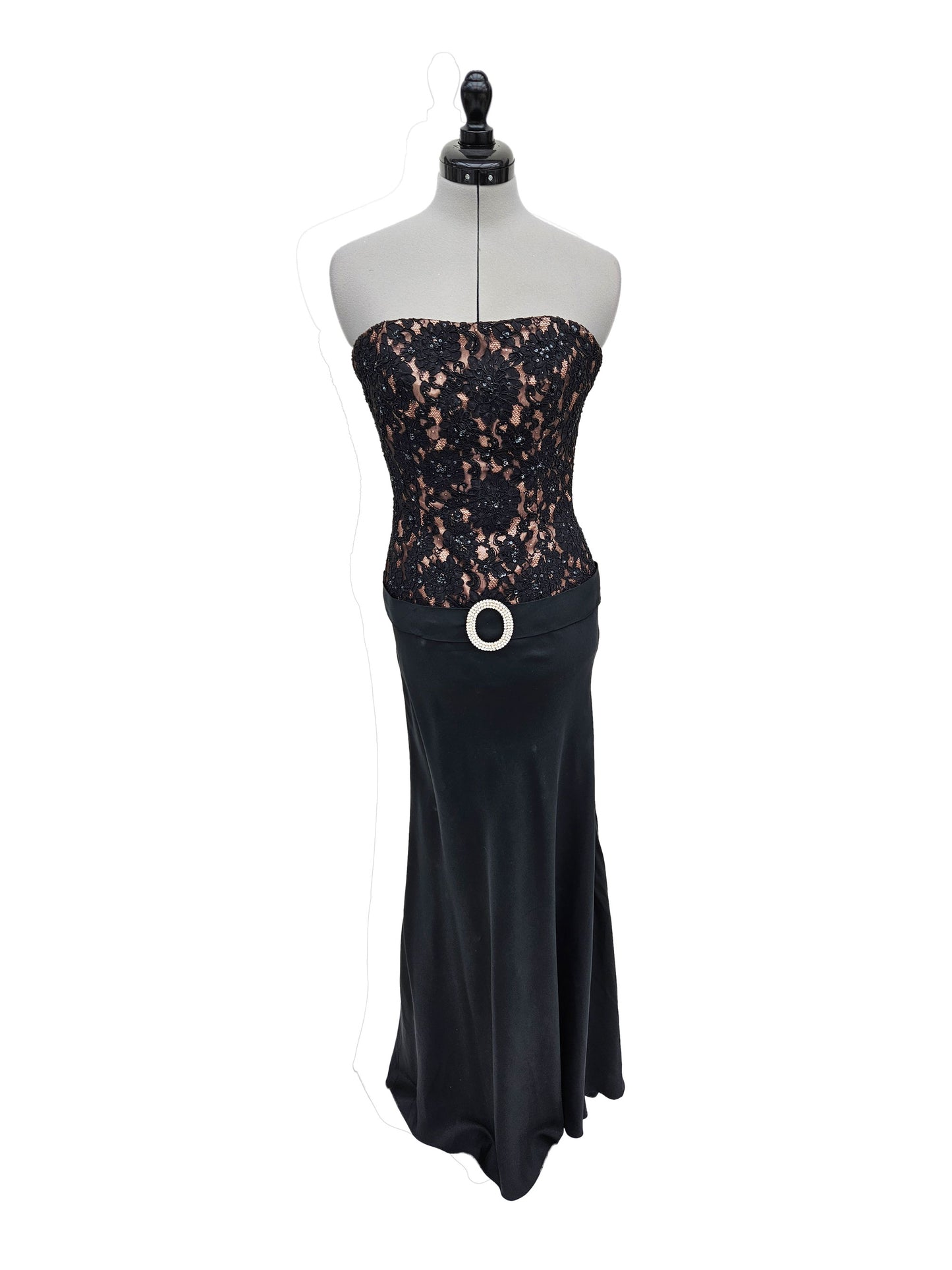 Abendkleid Belle Epoche