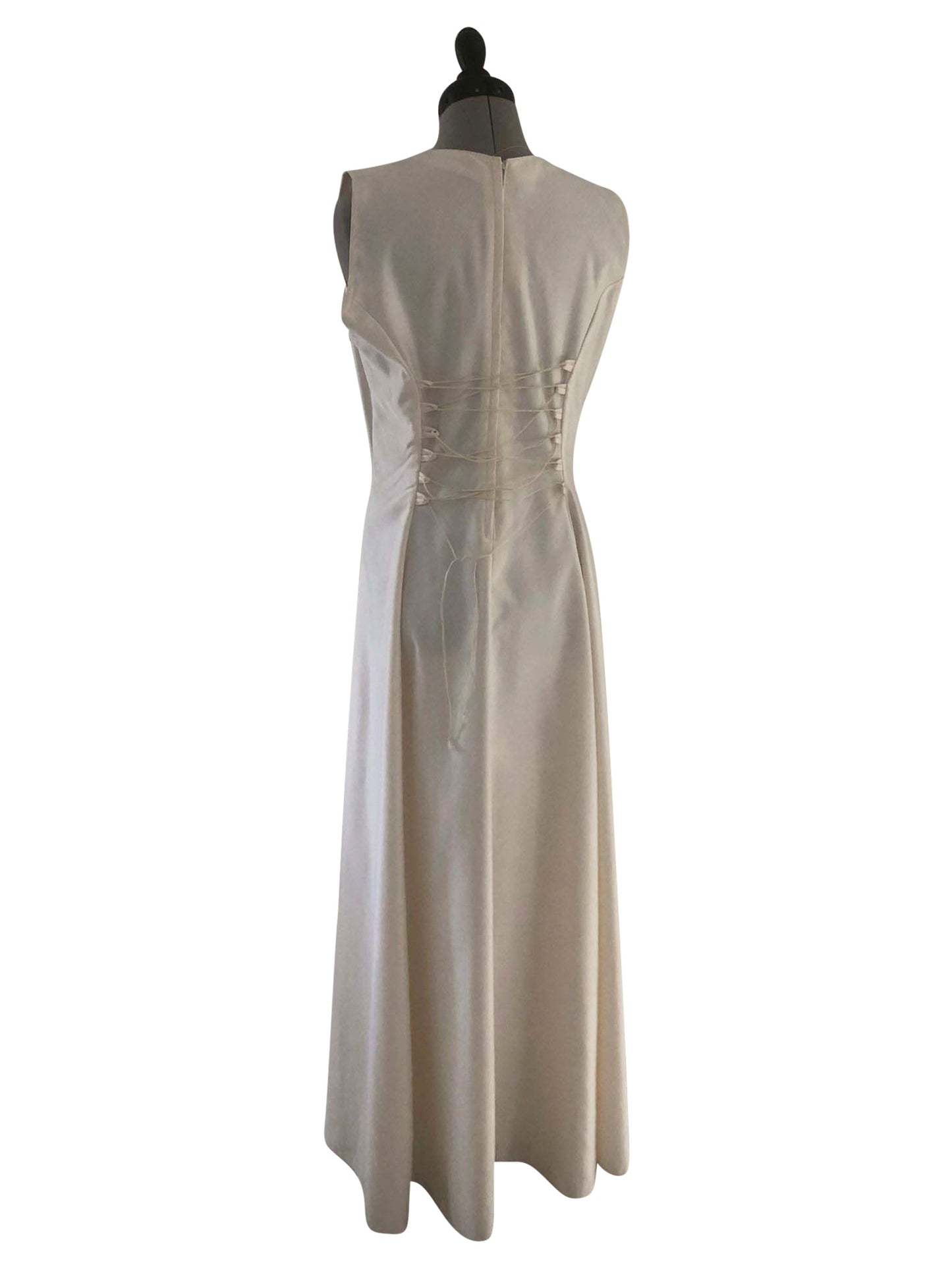 Abendkleid Fleur Beige