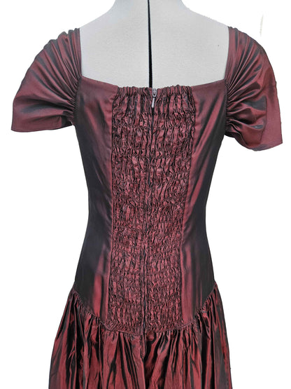 Abendkleid Bordeaux