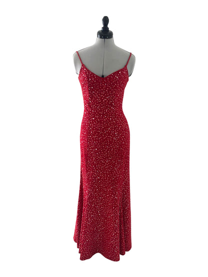 Abendkleid Red Sparkle