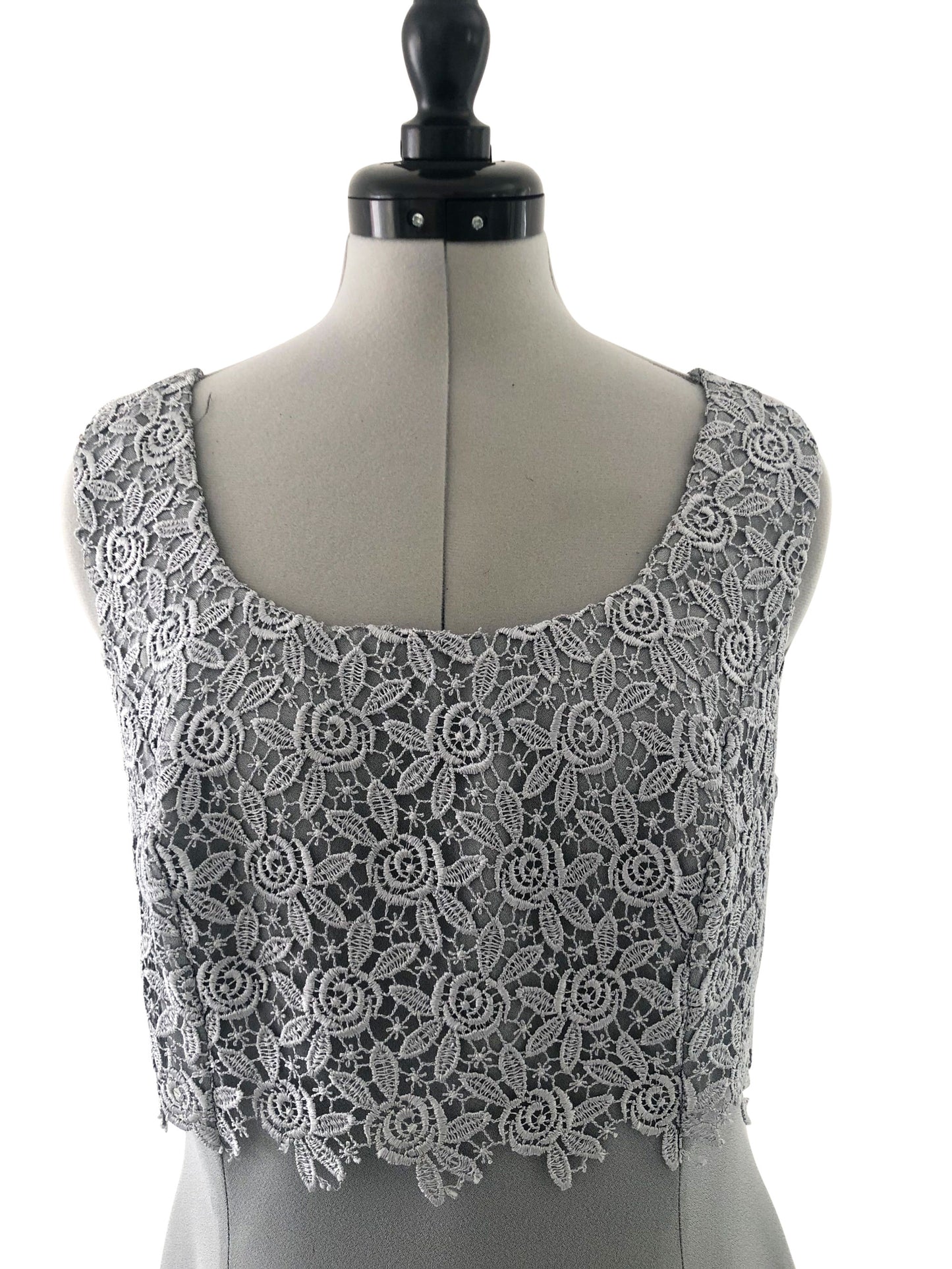 Abendkleid Gris