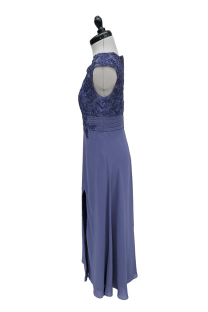 Abendkleid Petroleum