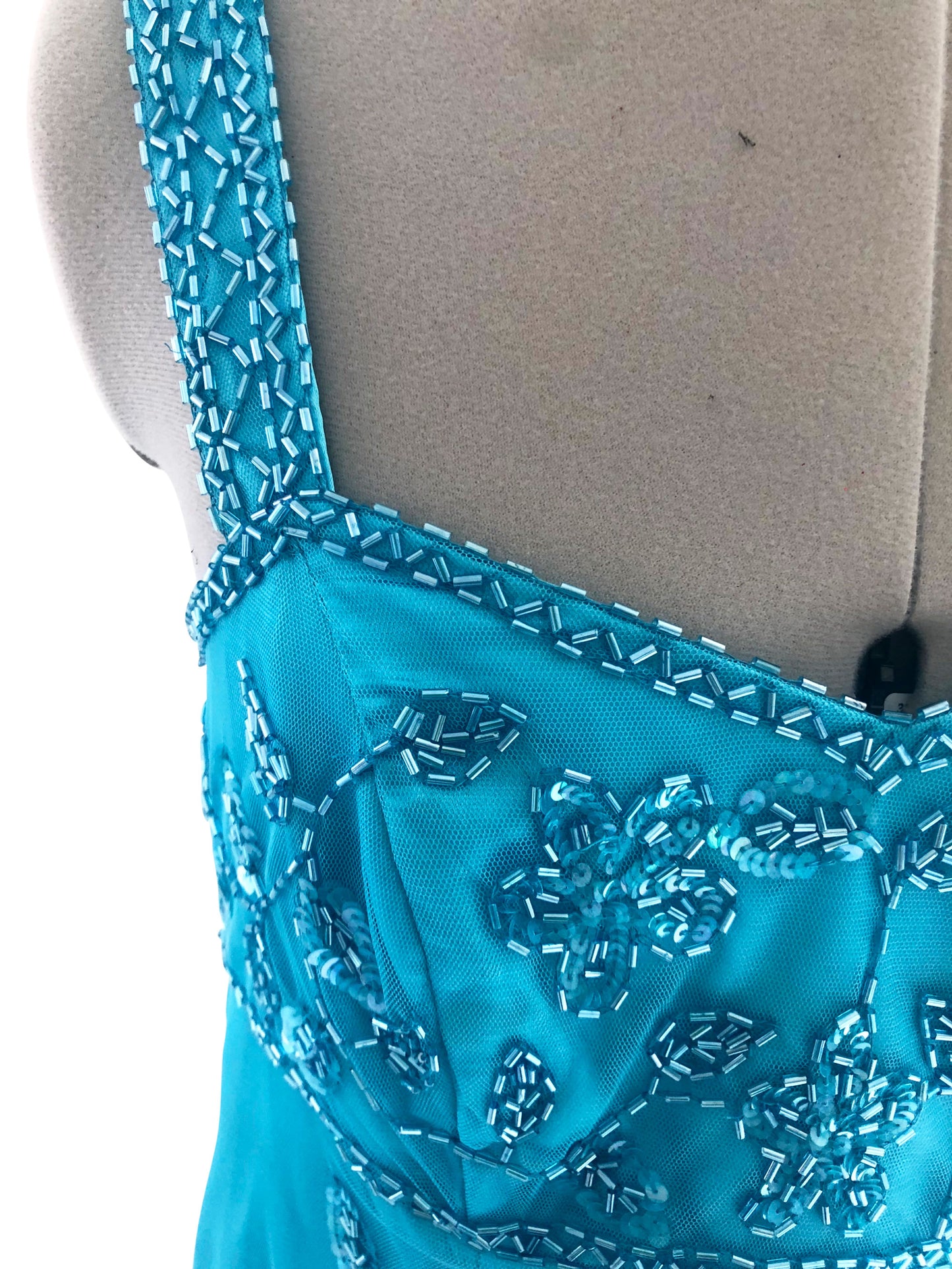 Abendkleid Oceanique