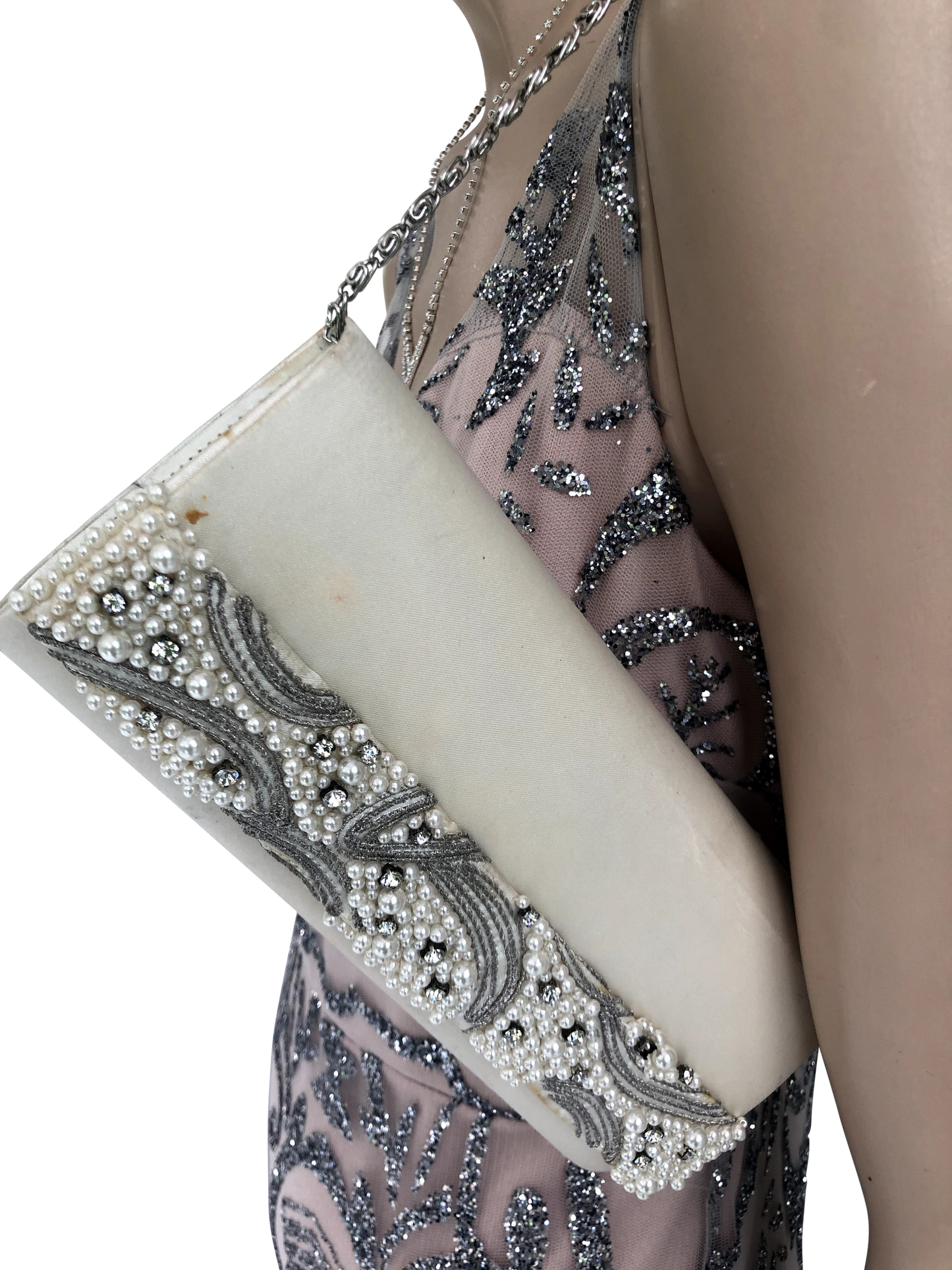 Clutch Champagne Pearl
