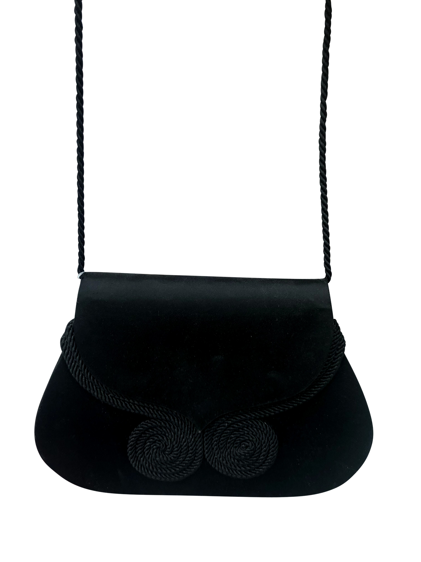 Clutch Noir Fleur