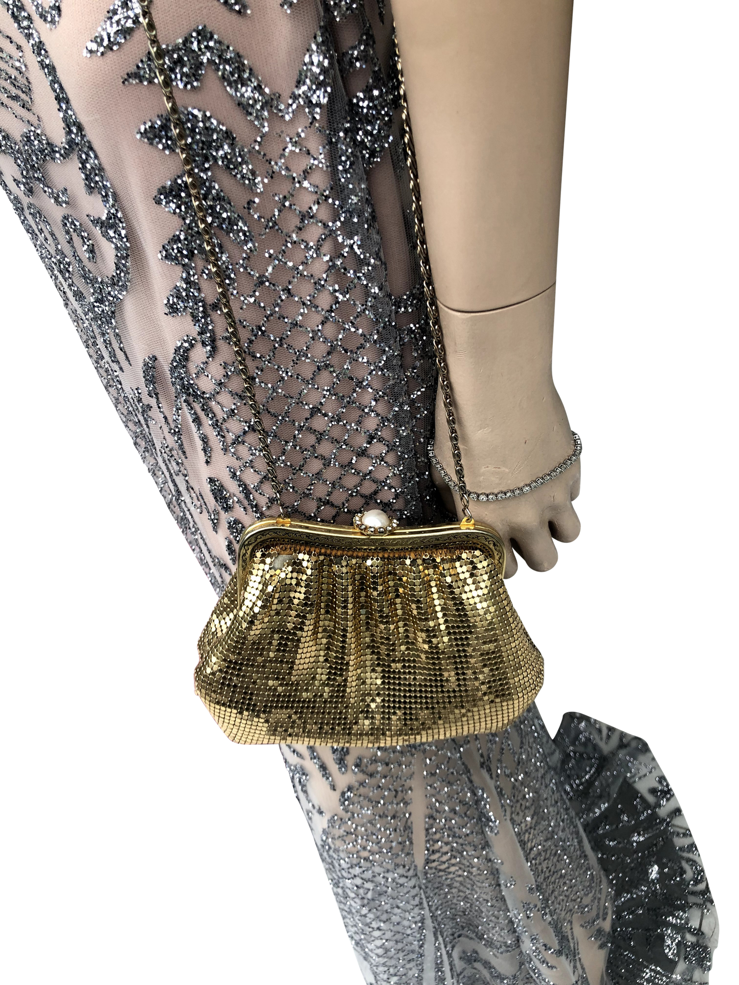 Clutch Golden Glam