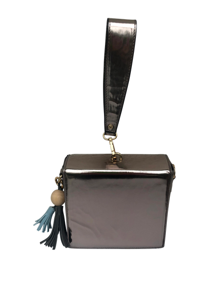 Clutch Silver Cube