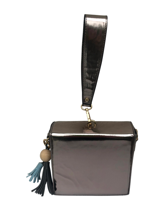 Clutch Silver Cube