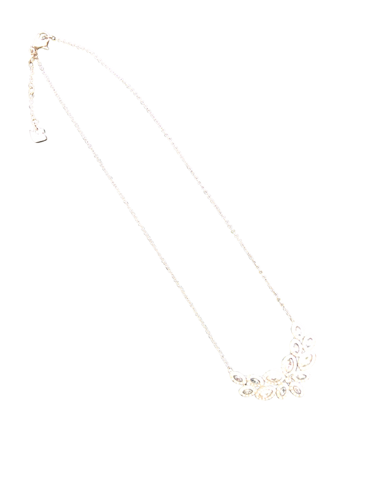 Collier Silver Flower