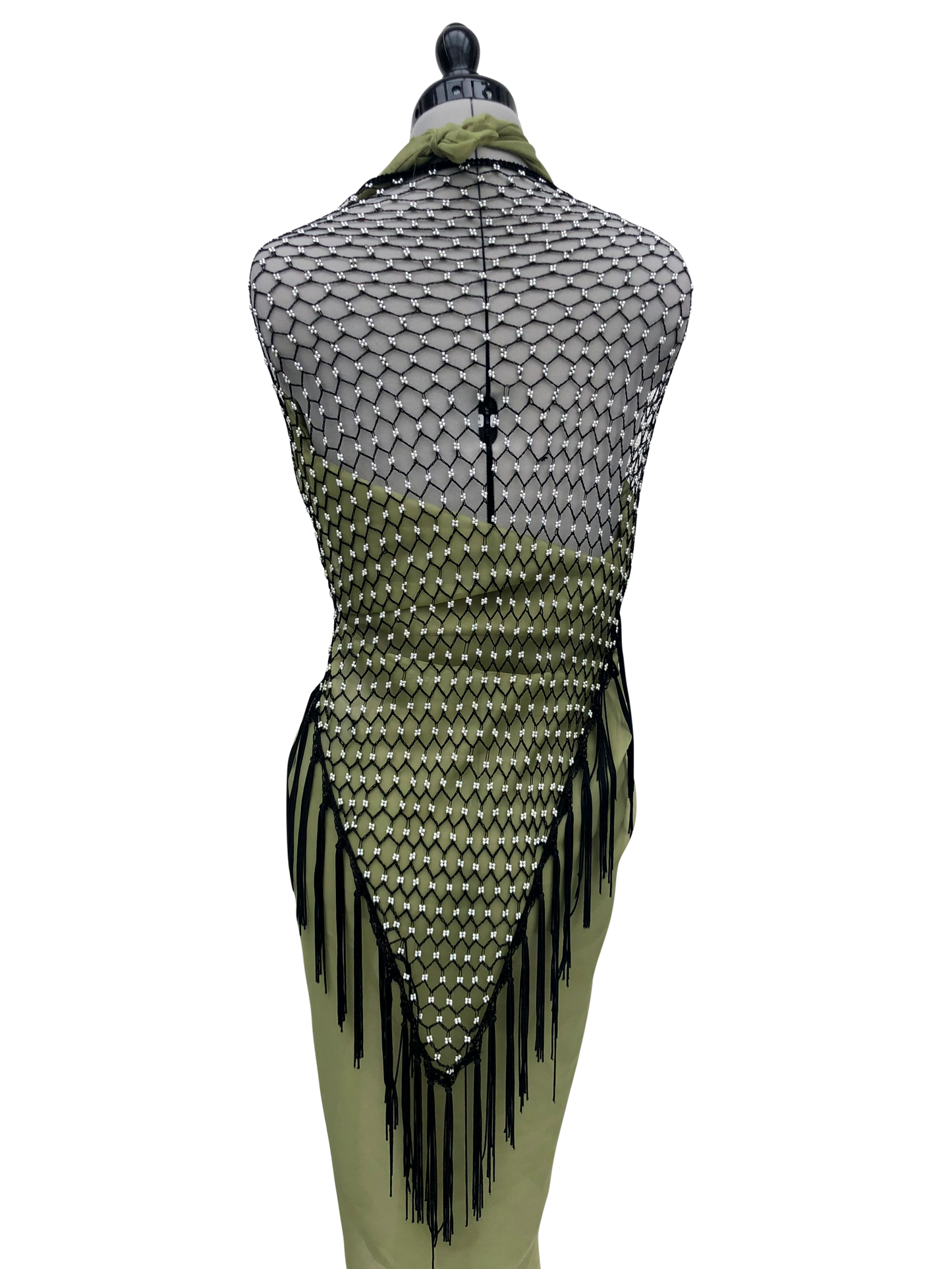 Umhängetuch Black Net