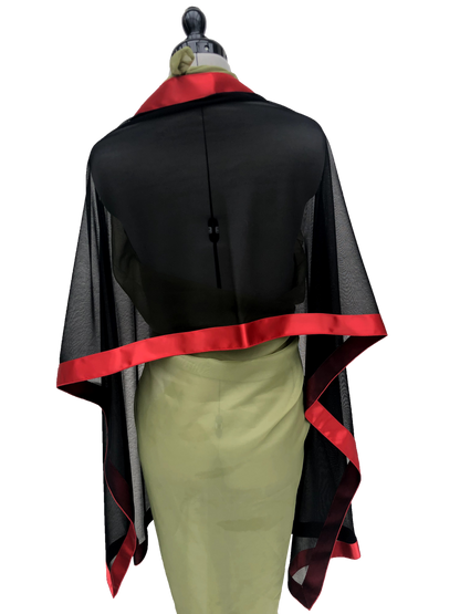 Umhängetuch Scarlet Noir