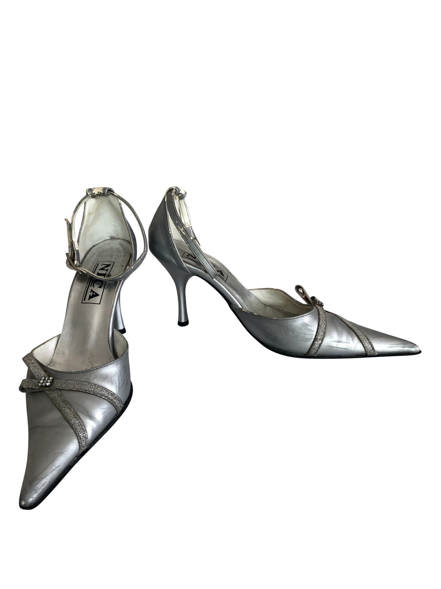 Pumps Silver Charm