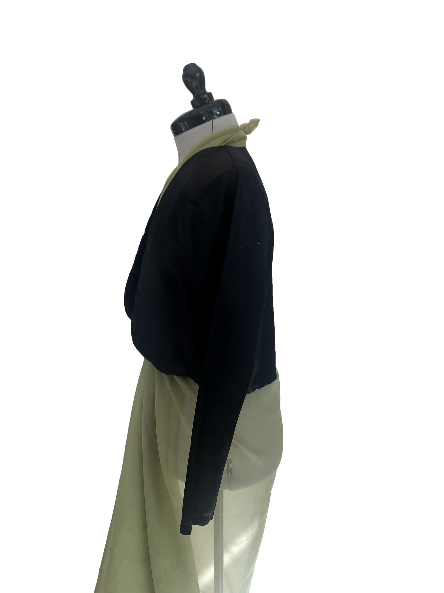 Bolero Noir Satin