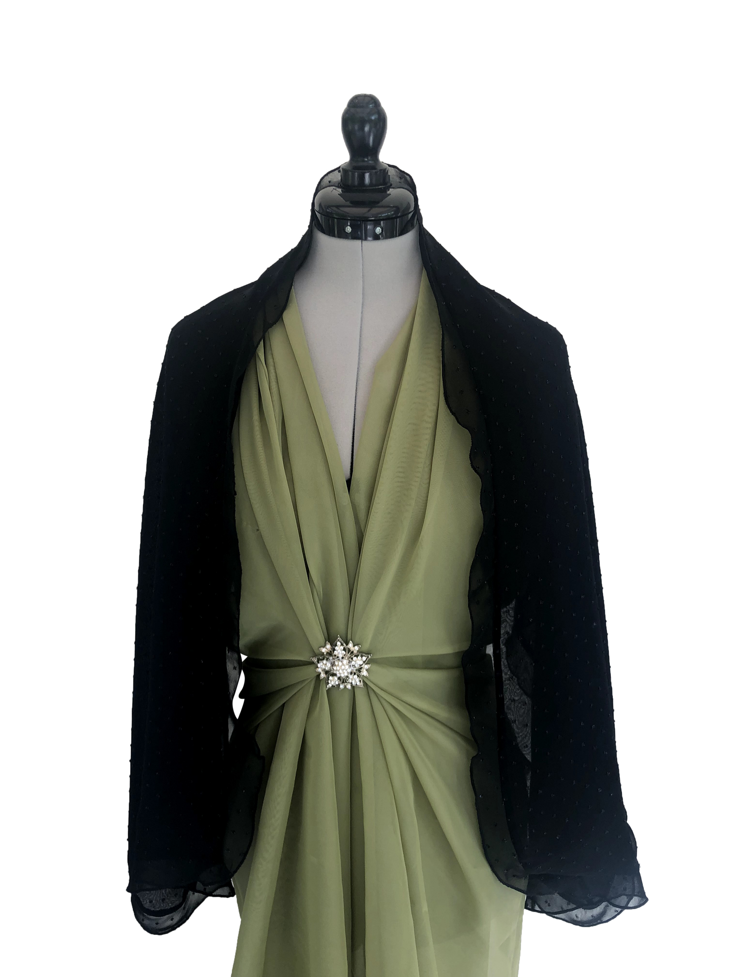 Umhängetuch Starry Noir