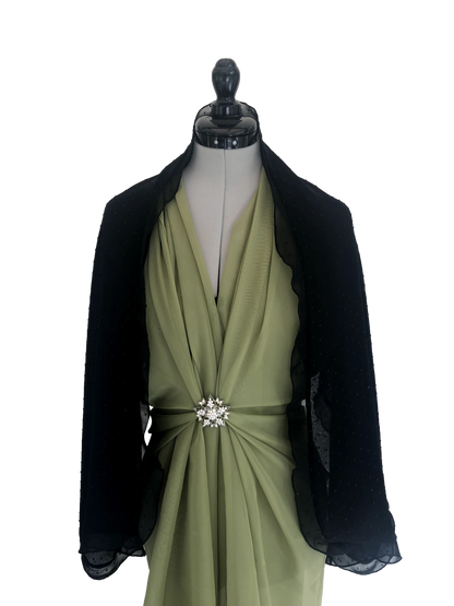 Umhängetuch Starry Noir