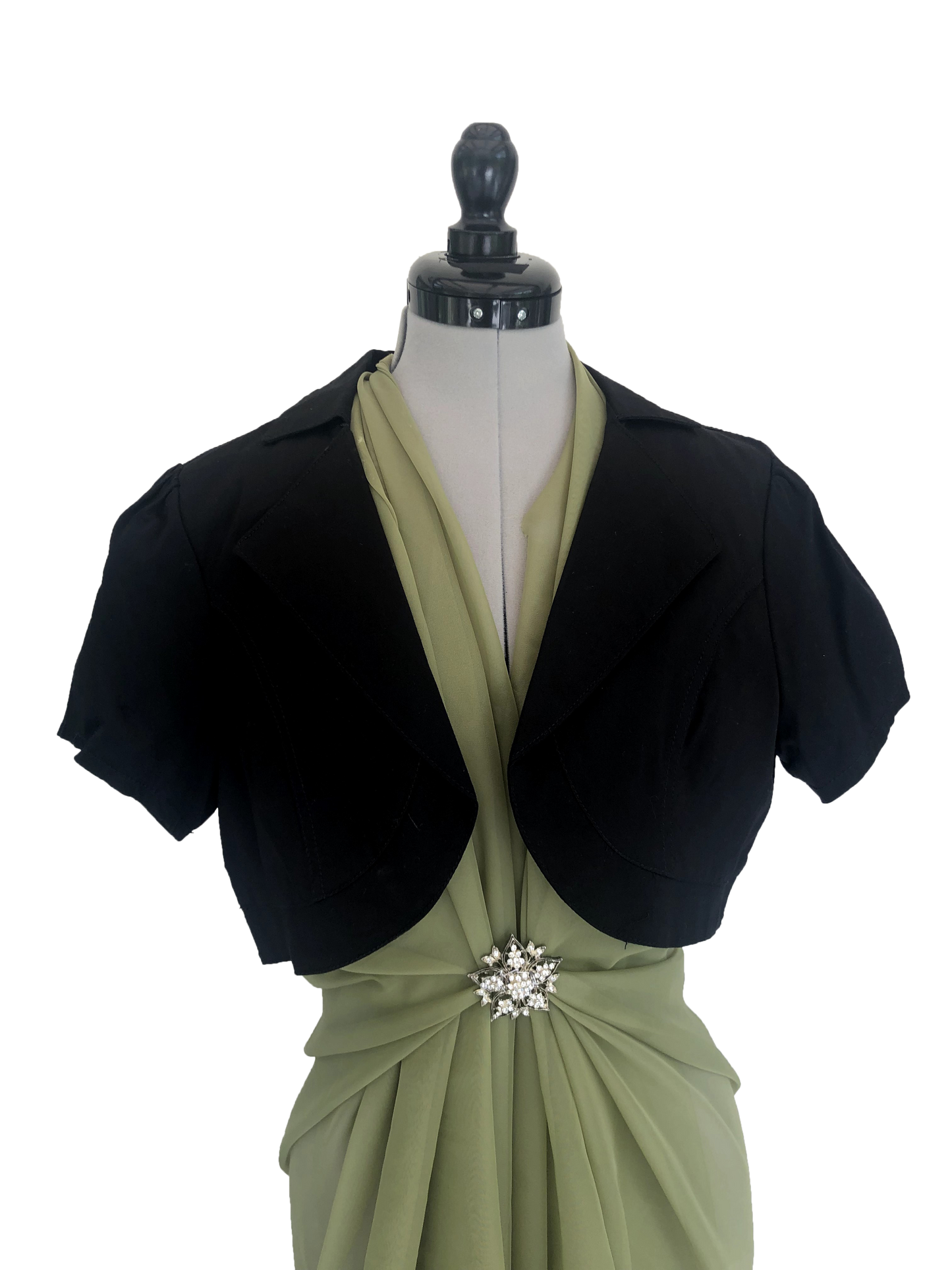 Bolero Cotton Noir