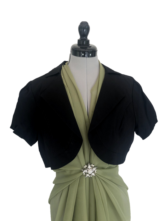 Bolero Cotton Noir